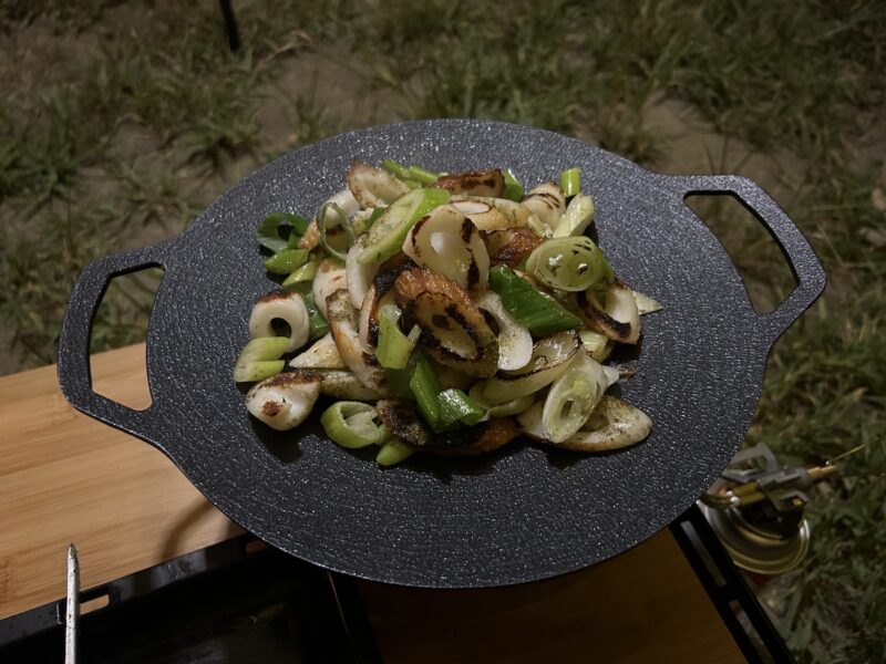 ちくわとネギのごま油炒めの作り方5